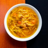 Sopa De Fiddeos/Chicken Noodle Soup · 