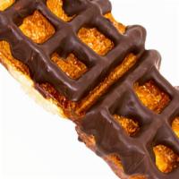 Choco Croffle · Croffle with a crisp chocolate coating