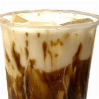 Brown Sugar Tapioca Milk · The phenomenon of recent years is brown sugar milk. This drink is a mix of brown sugar caram...