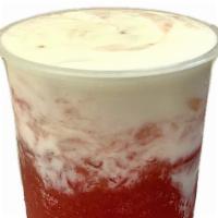 Dragon Fruit Cream Float · The drink is made with dragonfruit which helps give it that yummy taste but also gorgeous de...