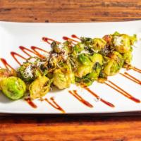 Brussels Sprouts · Sautéed with garlic & bacon.