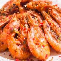 Spicy Salt & Pepper Shrimp · Medium Spicy.