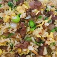 Beef Fried Rice With Lettuce · 