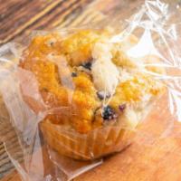 Jumbo Blueberry Muffins · Toasted with butter or jelly.