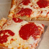 Sicilian Pizza · Thick Square Crust with Tomato Sauce & Mozzarella Cheese. Click to add Toppings!