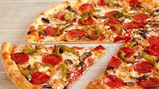 Mario’S Special Pizza · Pepperoni, Sausage, Meatball, Mushrooms, Green Peppers, Tomato Sauce & Mozzarella Cheese