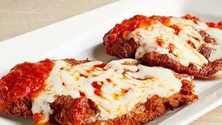 Chicken Parmigiana Entrée · Chicken Cutlet, Tomato Sauce & Melted Mozzarella Cheese. Served over Your Choice of Pasta, S...