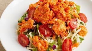 Buffalo Chicken Salad · Mixed Greens, Tomatoes, Buffalo Chicken & Shredded Mozzarella. Served with a Side of Ranch o...