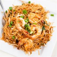 Pad Thai · Popular. Thai rice noodles prepared in sizzling wok served with fresh bean sprouts, and gree...