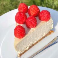 Raw Cheesecake  · Our decadent dessert is raw, vegan, gluten free and delicious! Made with all organic/ Raw in...