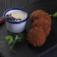 Falafel Appetizer · Falafel is a deep-fried ball or patty-shaped fritter made from ground chickpeas, broad beans...