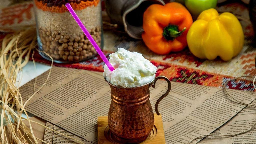 Ayran · Ayran is a cold savory yogurt-based beverage of yogurt and water popular across Western Asia, Central Asia, South Asia, Southeastern Europe and Eastern Europe. The principal ingredients are yogurt, water and salt. Herbs such as mint may be optionally added.