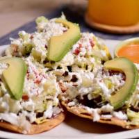 Tostadas De Carne Asada / Grilled Meat Tostadas · try out our delicious marine thin stake