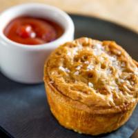 Aussie Mini Meat Pie (Per Pc) · Traditional homemade pastry and savory beef filling.