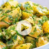 Potatoes And Herbs Salad · 