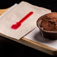 Chocolate Truffle · Zabaione cream center, surrounded by chocolate gelato and caramelized hazelnuts, topped with...