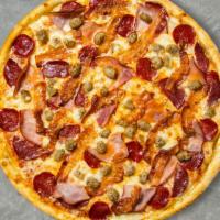 Nogluten Vegan & Mighty Meaty Pizza · (Gluten Free & Vegan) All the taste. Try our gluten free cauliflower crust pizza with vegan ...