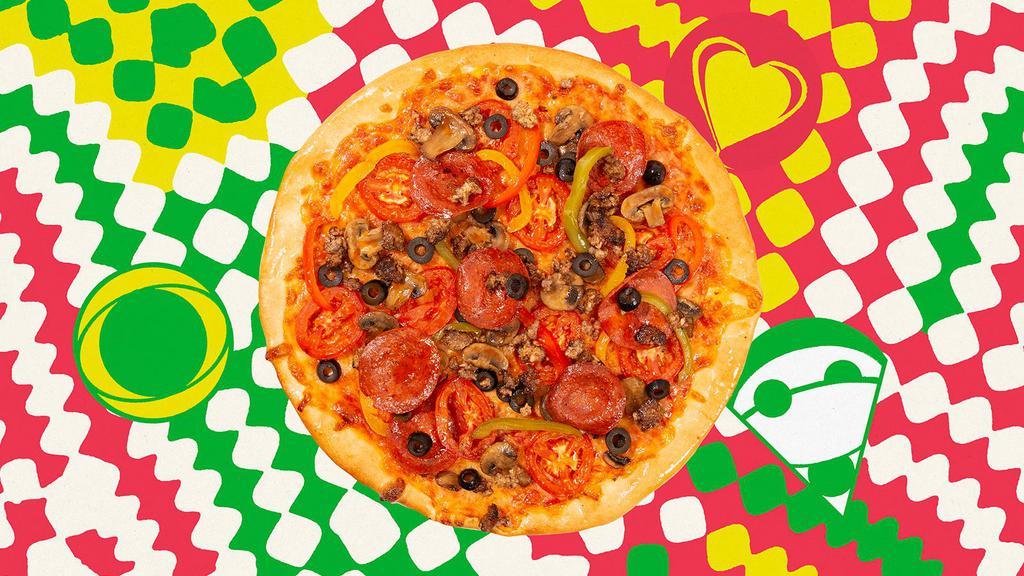 Build Your Own Pizza · New York style pizza with your choice of toppings.