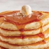 Heavenly Pancakes · Five stack of our delicious pancakes.