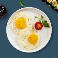 Two Eggs  · Get a pair of organic eggs!