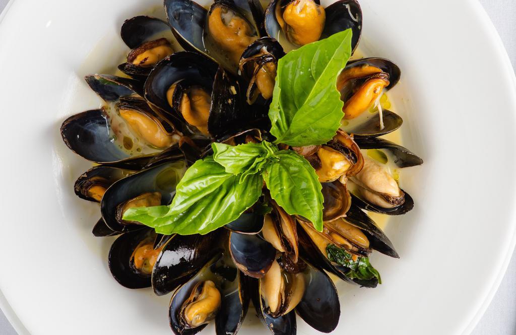 Sautéed Mussels  · Prince Edward Mussels sauteed in Red or White Sauce.