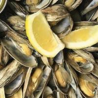 1 Dozen Steamers · ipswich clams. this brings back lots of memories to many. freshly steamed and served with bu...
