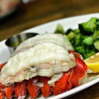 Lobster Tails · Two Maine lobster tails served with side of your choice.
