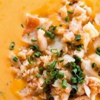 Lobster Bisque · homemade lobster bisque, made from scratch. best selling item. served with oyster cracker an...