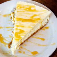 Homemade Cheesecake · One slice.