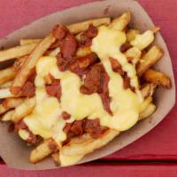 Chili Cheese Fries · Hand Cut Fries with our Homemade Chili and Cheese Sauce.