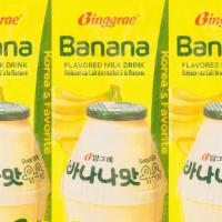 Binggrae Banana Flavored Milk Drink 200Ml*6 · 宾格瑞 香蕉牛奶 200ml*6