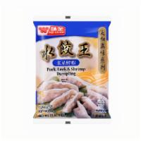 C Pork Leek & Shrimp Dumpling 21Oz · 味全 水饺王 韭菜鲜虾水饺 21oz