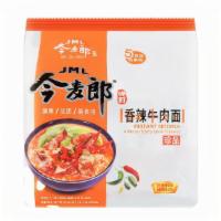 Jml Instant Noodle Artificial Spicy Beef Flavor 5 Piece · 今麦郎 香辣牛肉面 5连包