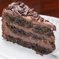 Chocolate Cake · slice.