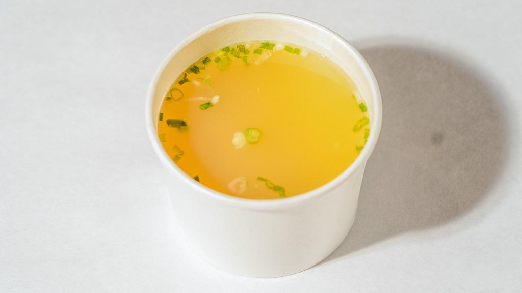 Miso Soup · Tofu and seaweed.