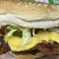 Bacon Cheeseburger · Mayo ketchup lettuce and tomatoes