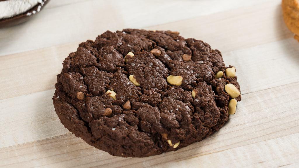 Vegan Double Chocolate Chip Cookie · 