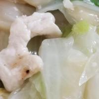 Chicken Chop Suey · With white rice.