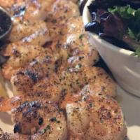 Jumbo Shrimp Skewers · 10 Pieces of Grilled Jumbo Shrimp