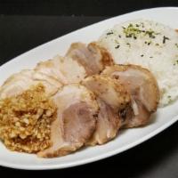 Pork & Rice (Garlic Shoyu)) · 