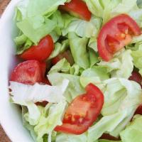 House Salad · Lettuce, Tomato, Spring Mix (Dressing on the side)