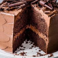 Chocolate Cake · Rich Chocolate Cake with Chocolate Ganage+Chocolate Shaving