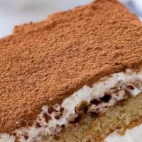 Tiramisu · Cream filled cake with Cocoa & Coffee