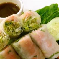Fresh Summer Roll · shrimp, lettuce, cilantro, mine & vermicelli