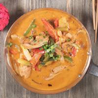 Thai Yellow Curry Vegetables · Mixed vegetable, tofu, red curry sauce, coconut milk, basmati side