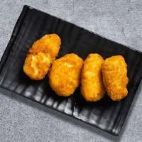 Jaja Poppers · Fried jalapeno poppers with side of ranch. 6 pieces.