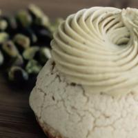 Pistachio (4 Pcs.) · A chou filled with smooth pistachio cream and topped with pistachio chantilly. Box of four i...