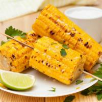 Cob Corn · 1/2 of a Corn Cob that you are sure to savor.