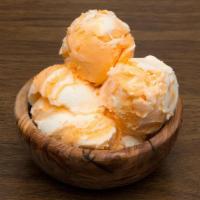 Stormy Pop · Made from Vanilla flavored ice cream swirled with  orange sherbet . The Milkshake comes with...