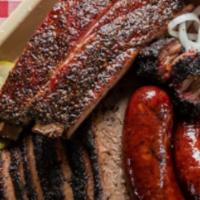 Smokehouse Bbq 2Lb Combo Board For Two · Our artisan hickory and mesquite smoked BBQ is available daily, until it runs out for the da...